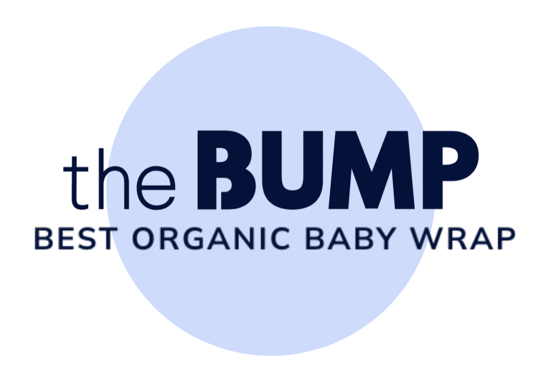 Logo for the Bump showing how hope&plum was named best baby wrap.