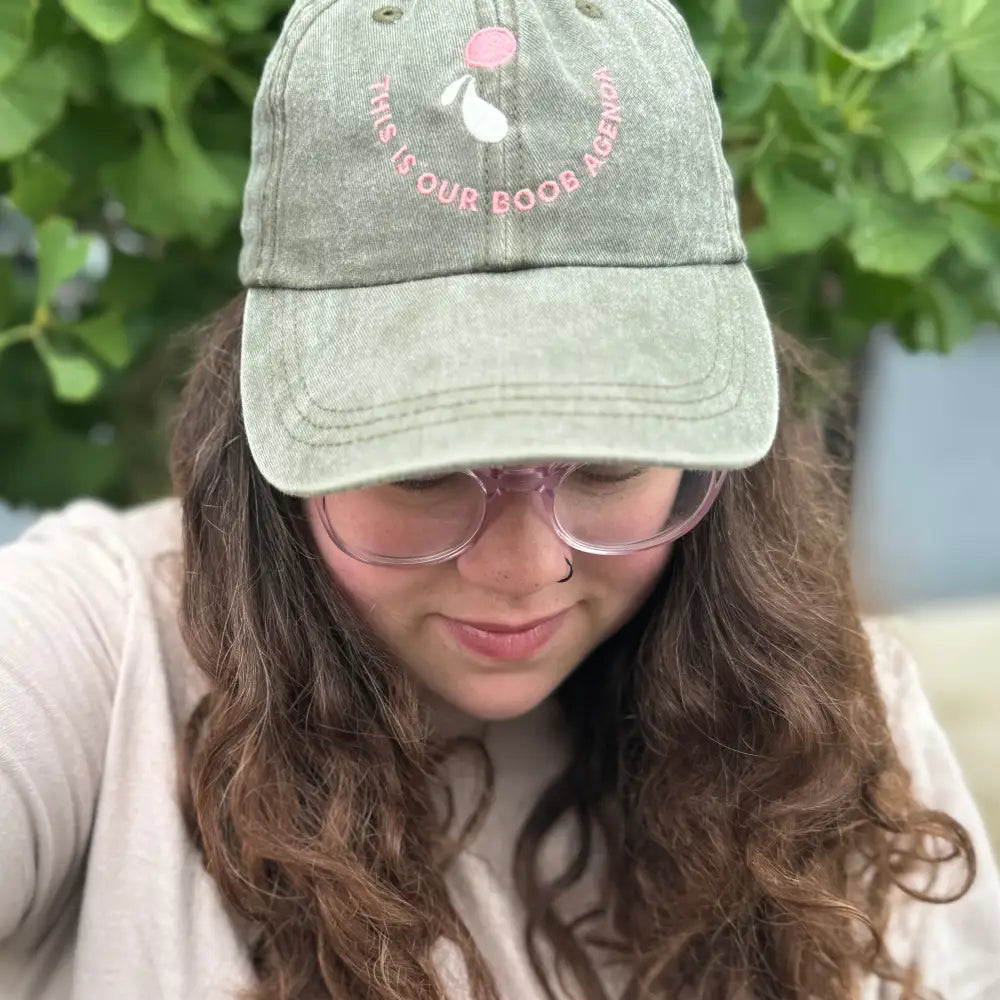 Boob Agenda Cap - Olive baby carrier hope&plum