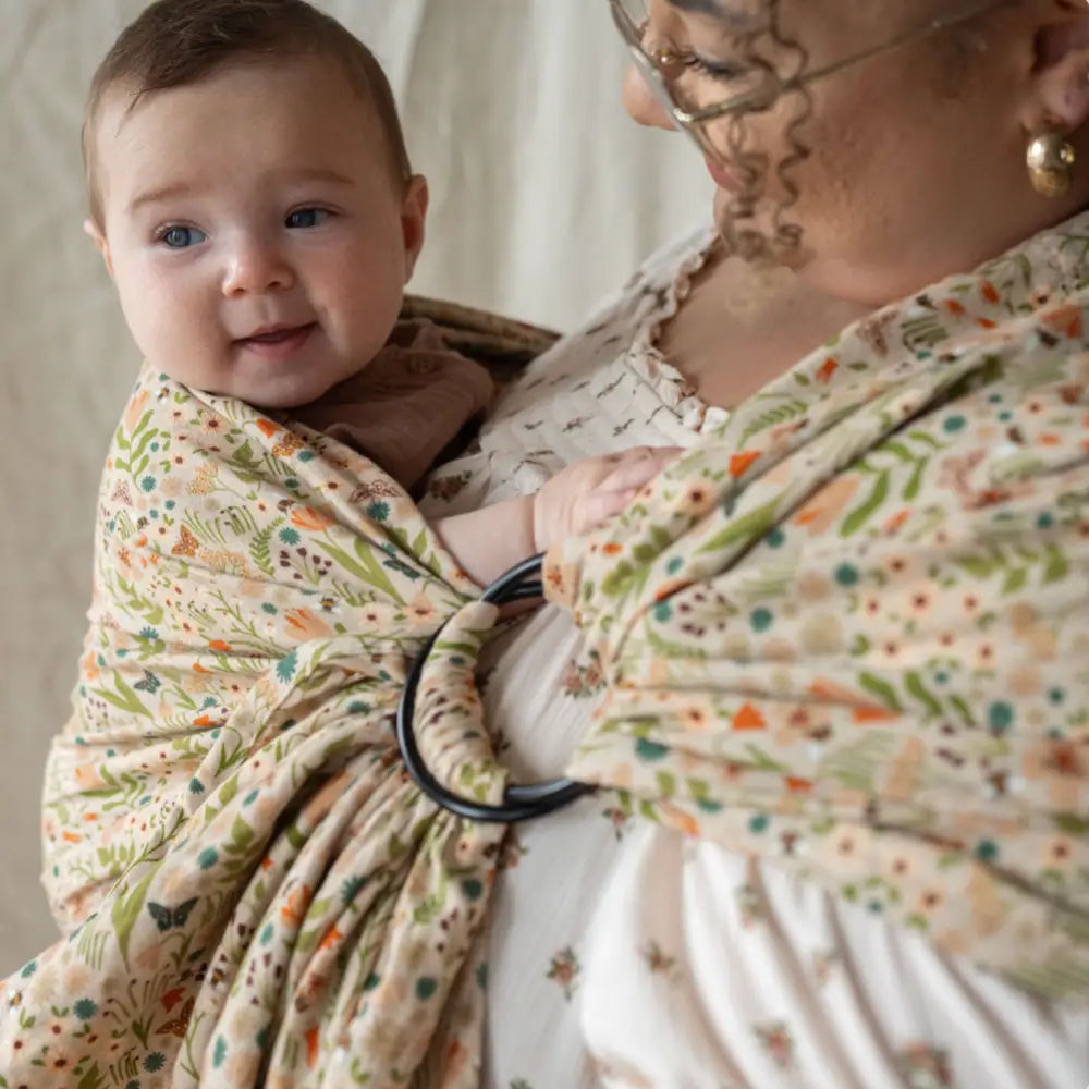 Wildflower Ring Sling - baby carrier hope&plum