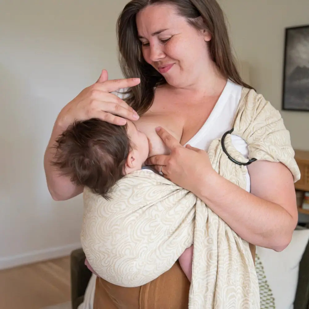 Cider Ring Sling Baby Carriers hope plum Baby Wrap Carrier