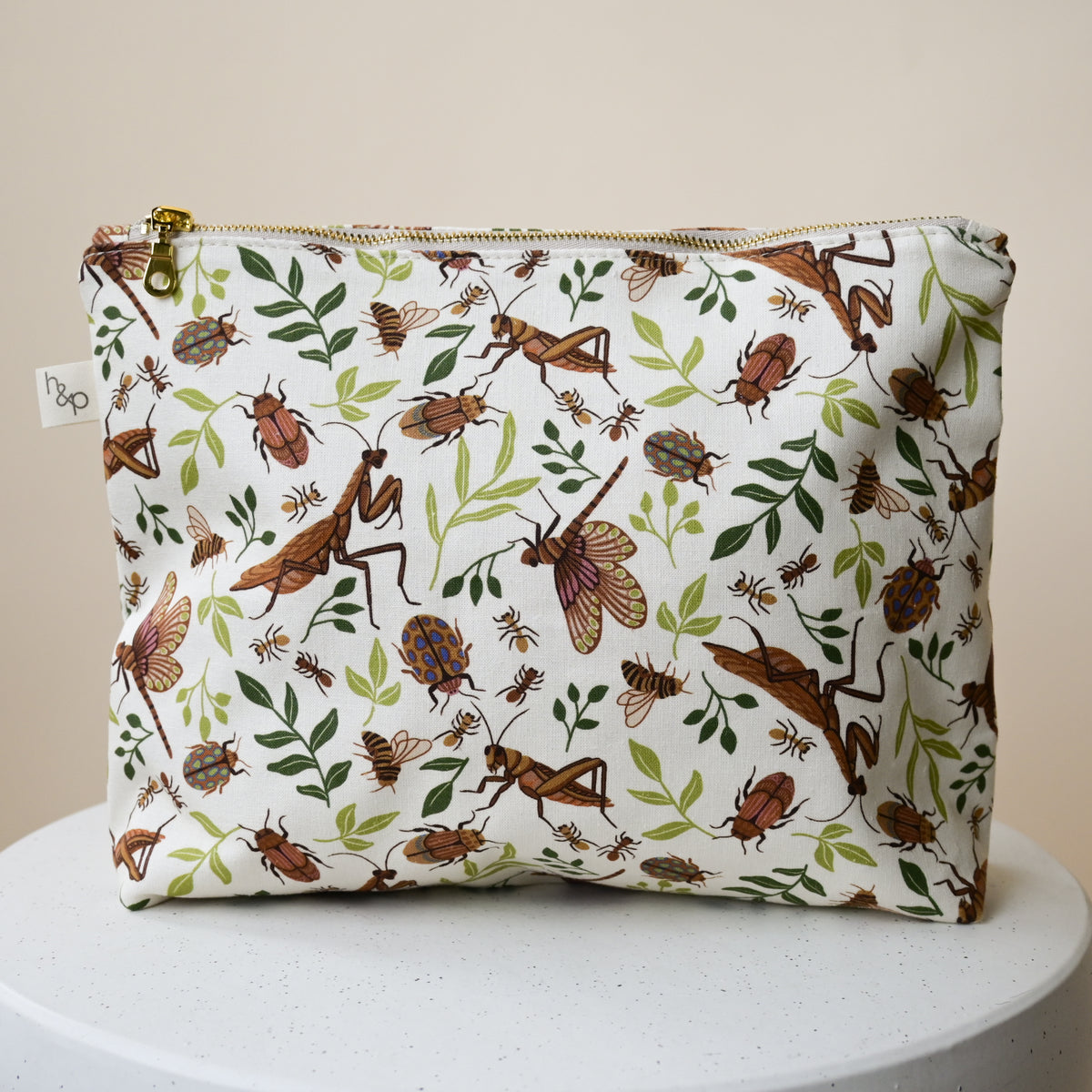 Large Flat Bottom Bag