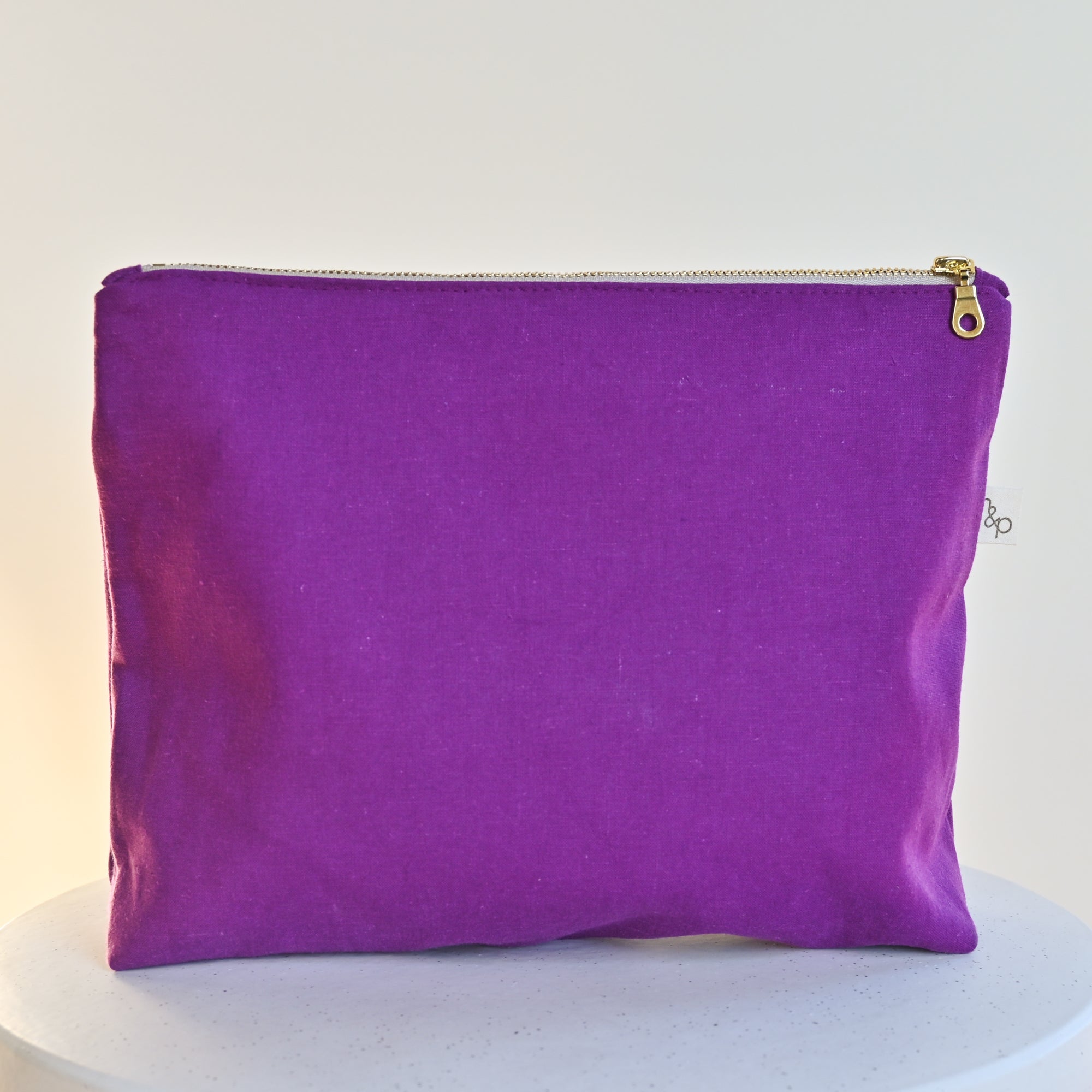 Large Flat Bottom Bag