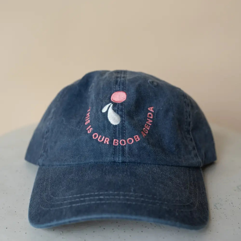 Boob Agenda Cap - Navy baby carrier hope&plum