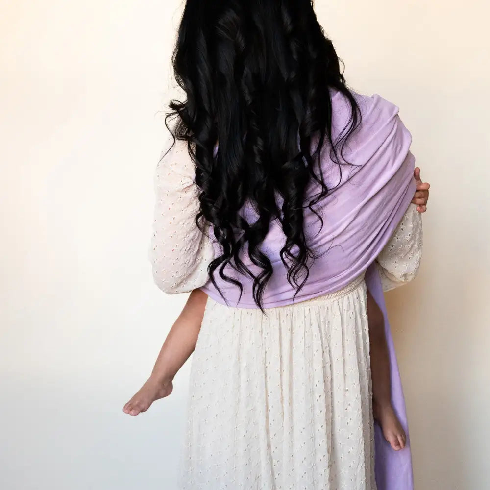 Lilac Ring Sling - baby carrier hope&plum