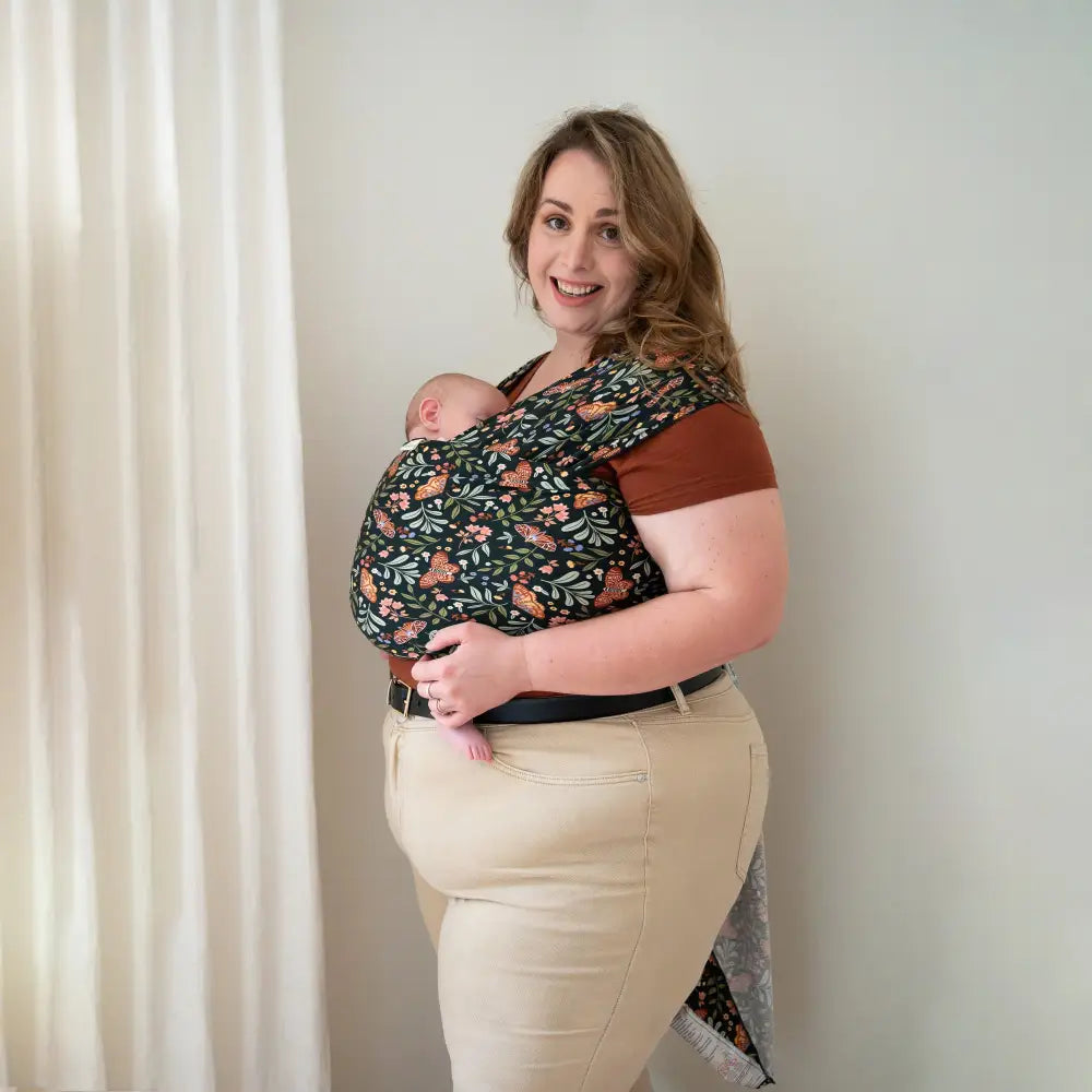 Night Garden Baby Wrap - baby carrier hope&plum