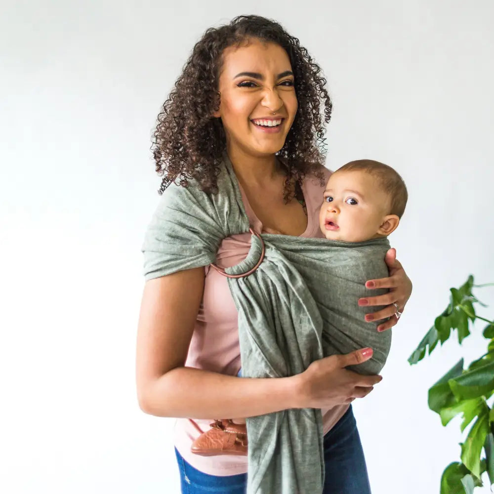 Palm Ring Sling Baby Carriers hope plum Baby Wrap Carrier
