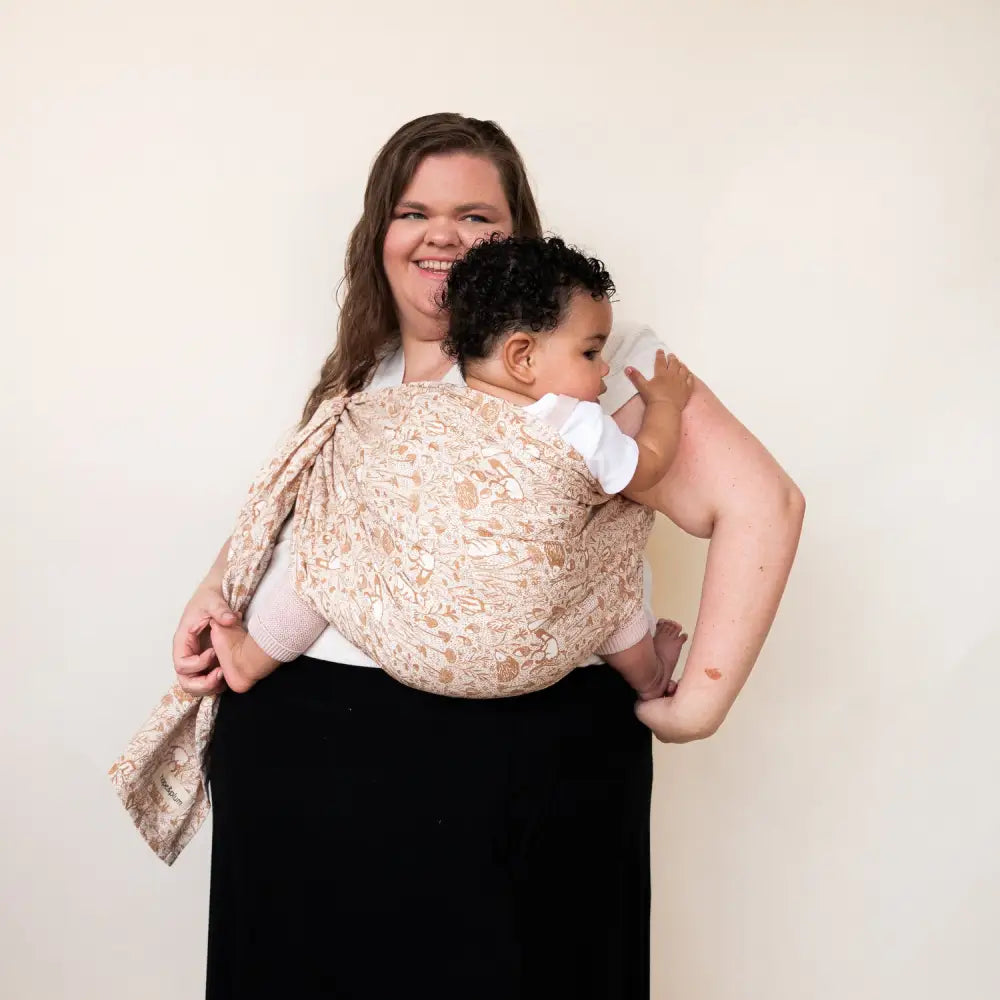 Woodland Ring Sling - baby carrier hope&plum