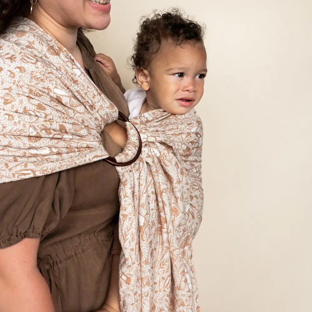 Woodland Ring Sling - baby carrier hope&plum