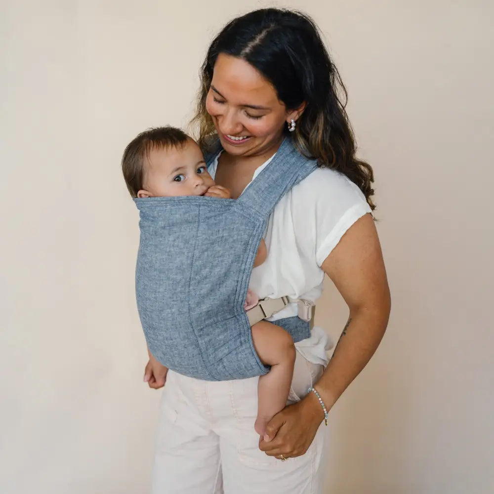 Indigo - Lark Baby Carrier - baby carrier hope&plum
