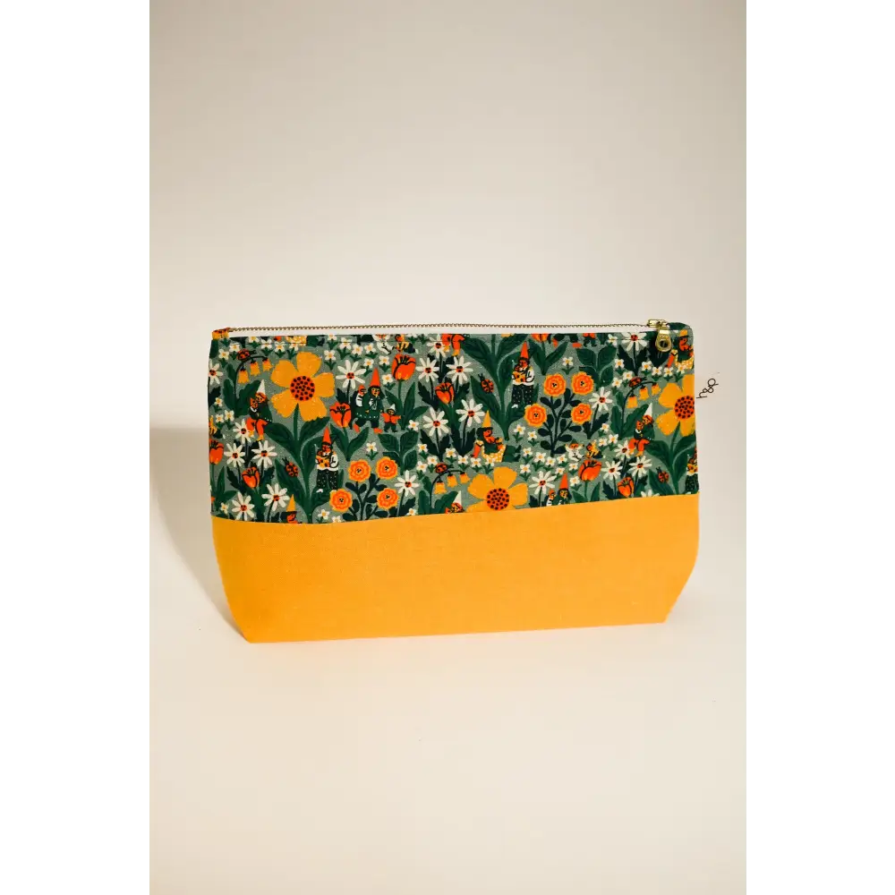 Large Flat Bottom Bag - Frolic/Amber - Apparel & Accessories