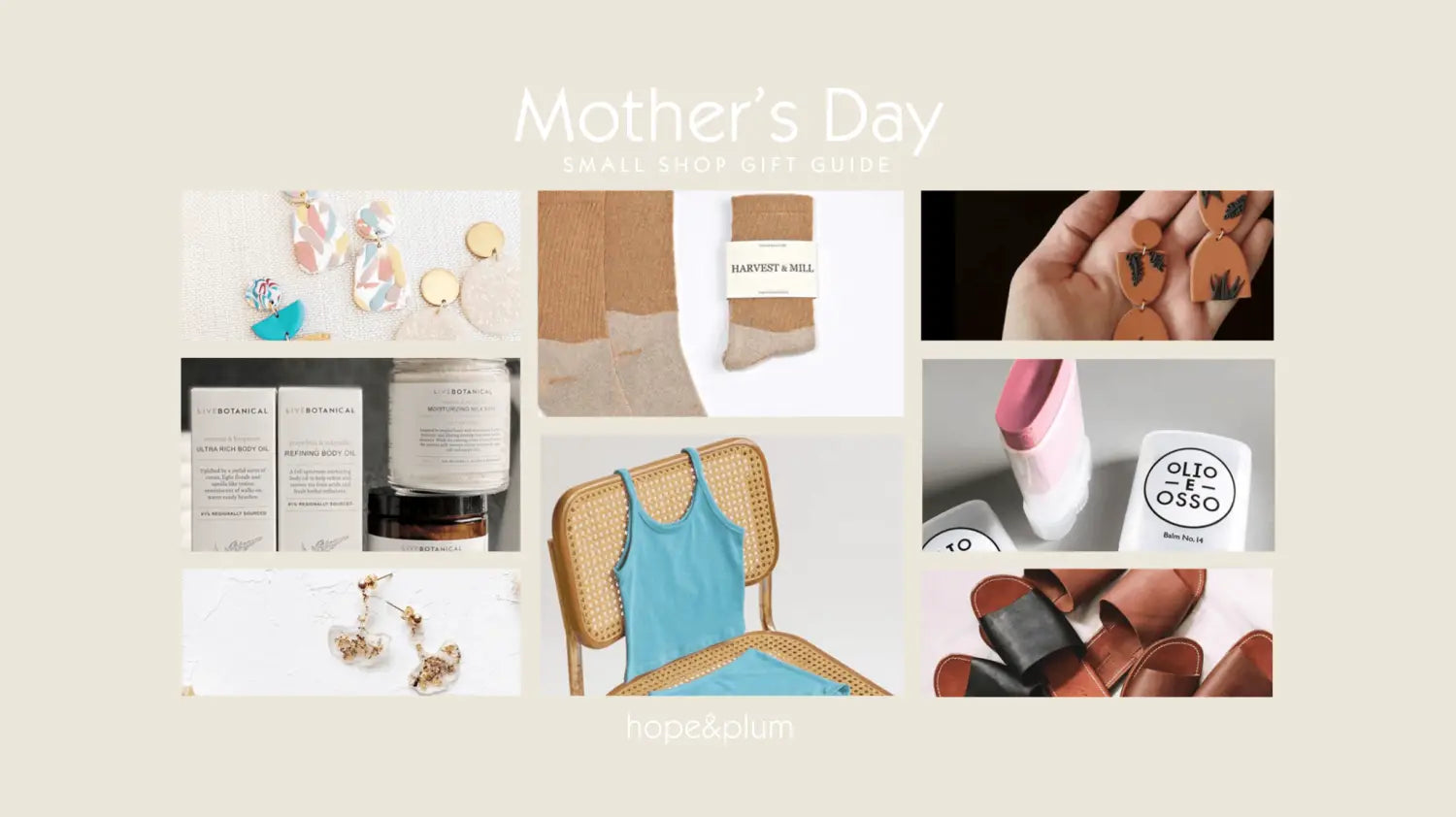 Mother's Day Small Shop Gift Guide