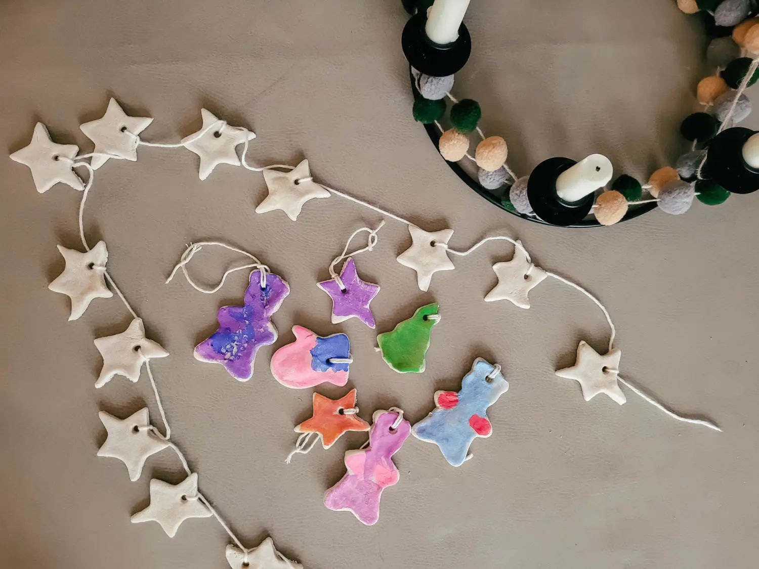 Simple Salt Dough Ornaments - hope&plum