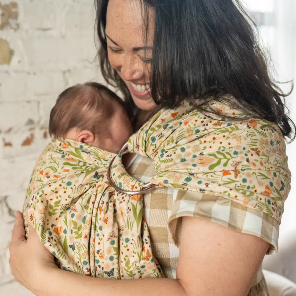 Wildflower Ring Sling - baby carrier hope&plum