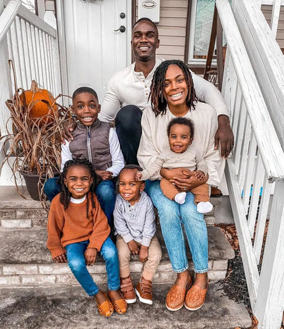 Family front porch photo