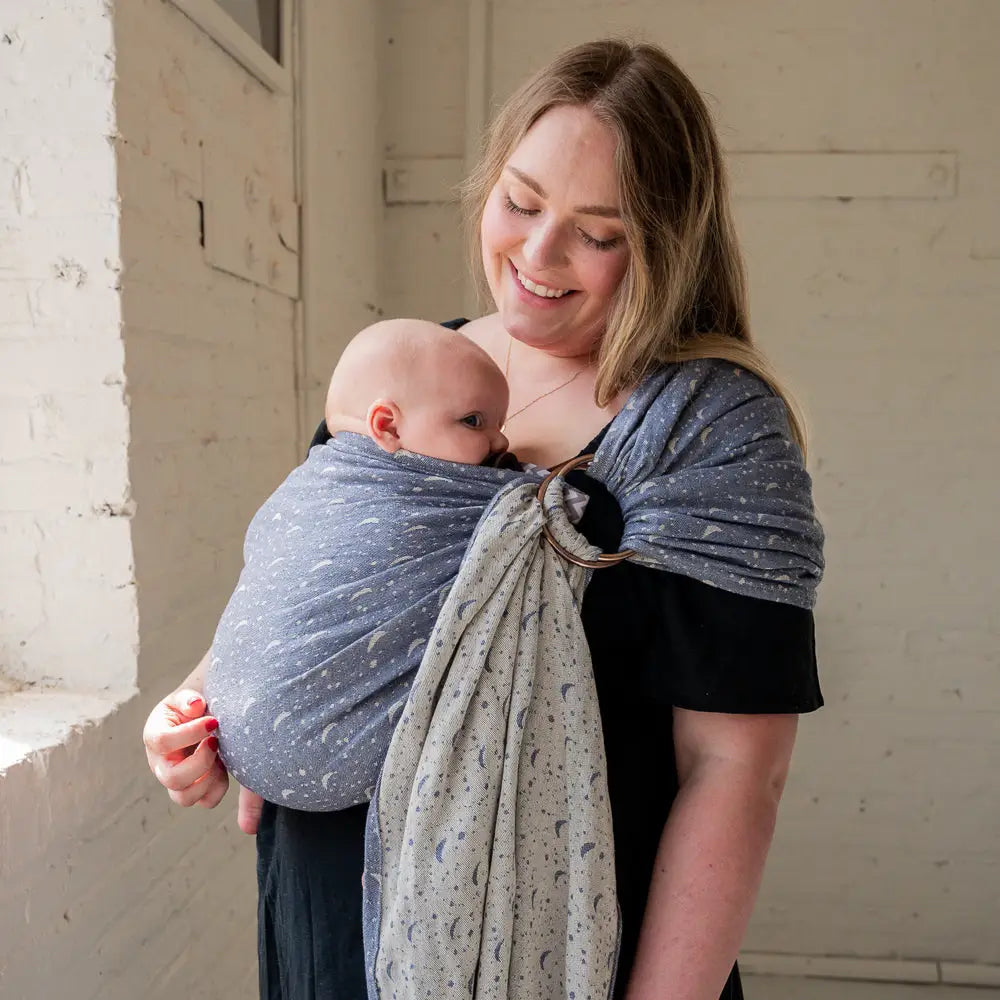 Siling Ring Celeste Ring Sling | Baby Carriers | hope&plum Baby Wrap Carrier