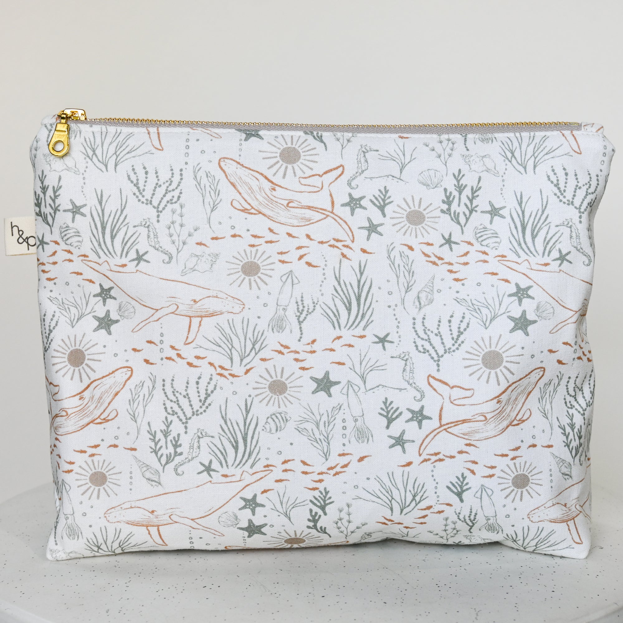 Large Flat Bottom Bag