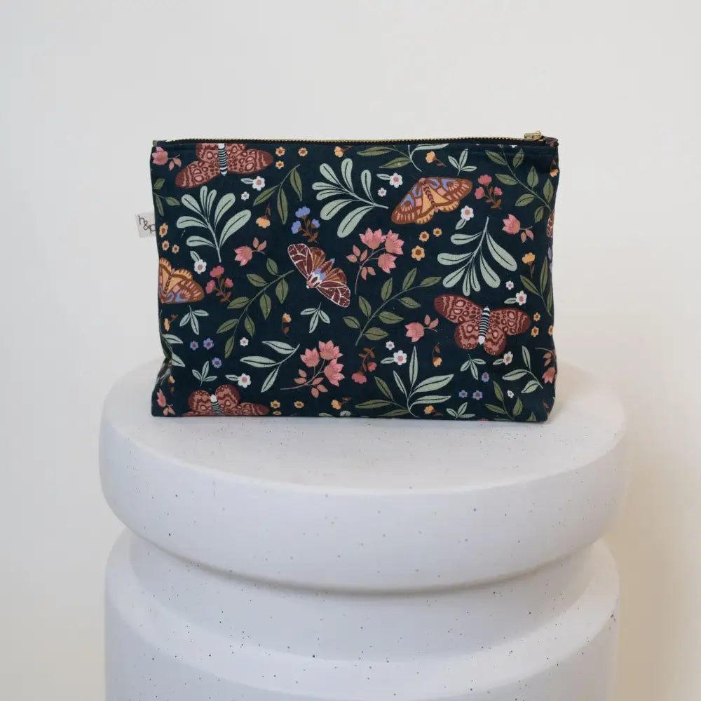 Large Flat Bottom Bag - Night Garden baby carrier hope&plum