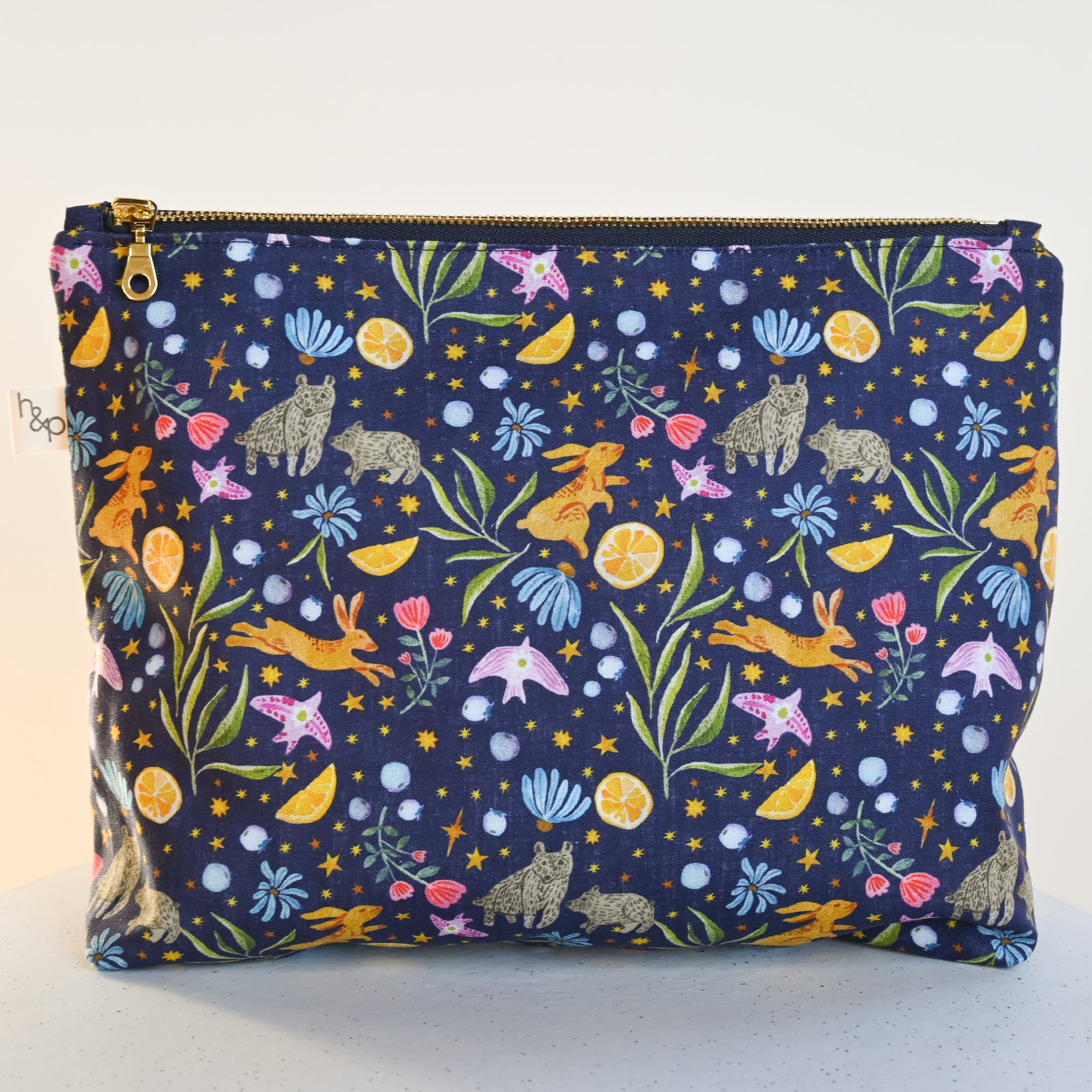 Large Flat Bottom Bag