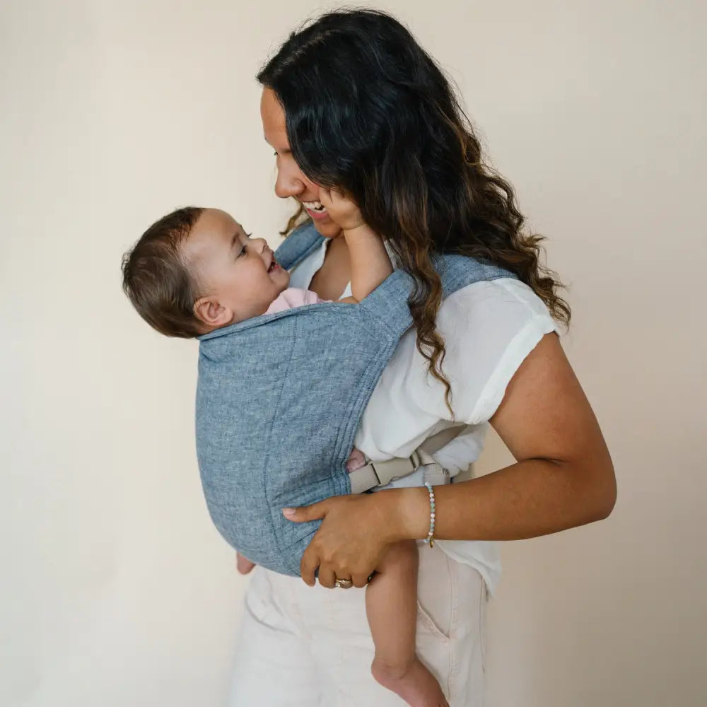 Indigo - Lark Baby Carrier - baby carrier hope&plum