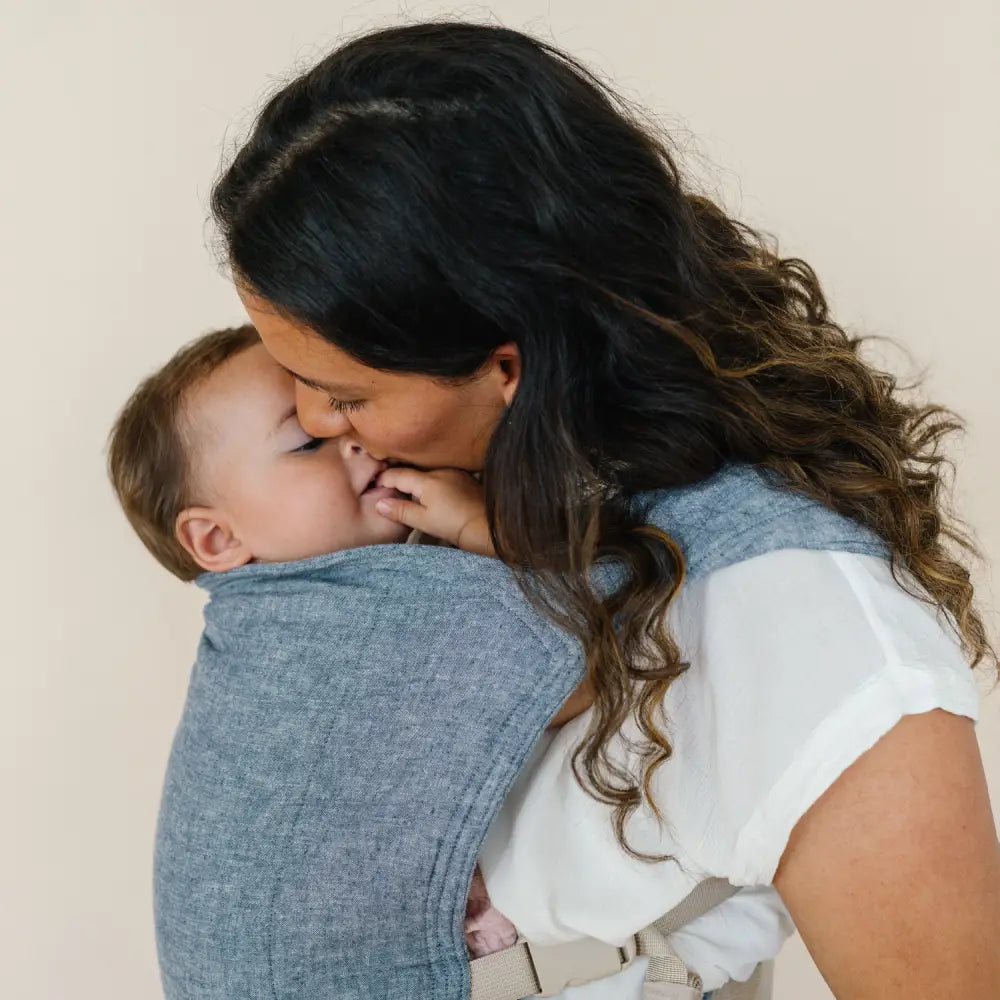 Indigo - Lark Baby Carrier - baby carrier hope&plum