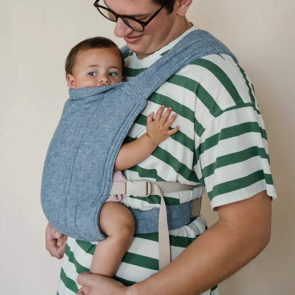 Indigo - Lark Baby Carrier - baby carrier hope&plum