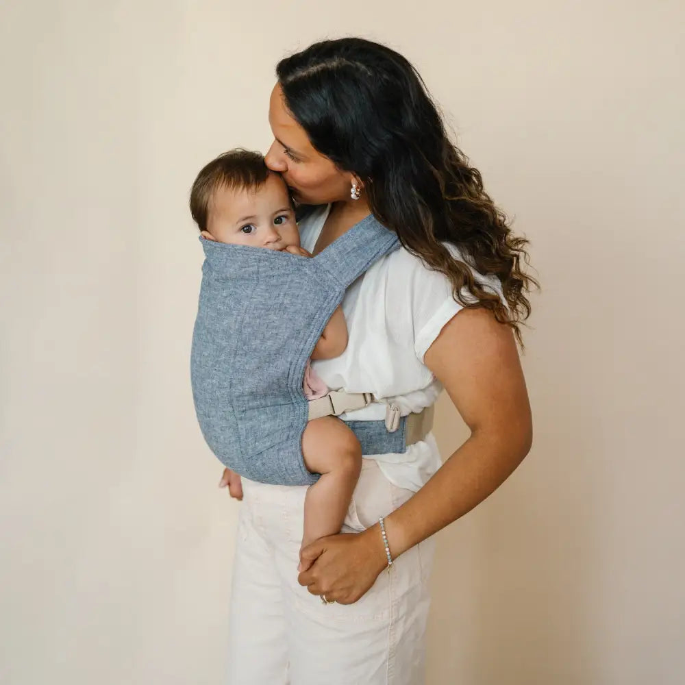 Indigo - Lark Baby Carrier - baby carrier hope&plum