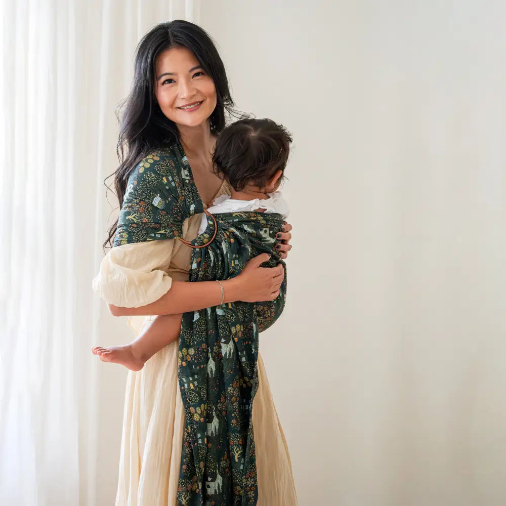 Village Ring Sling - baby carrier hope&plum